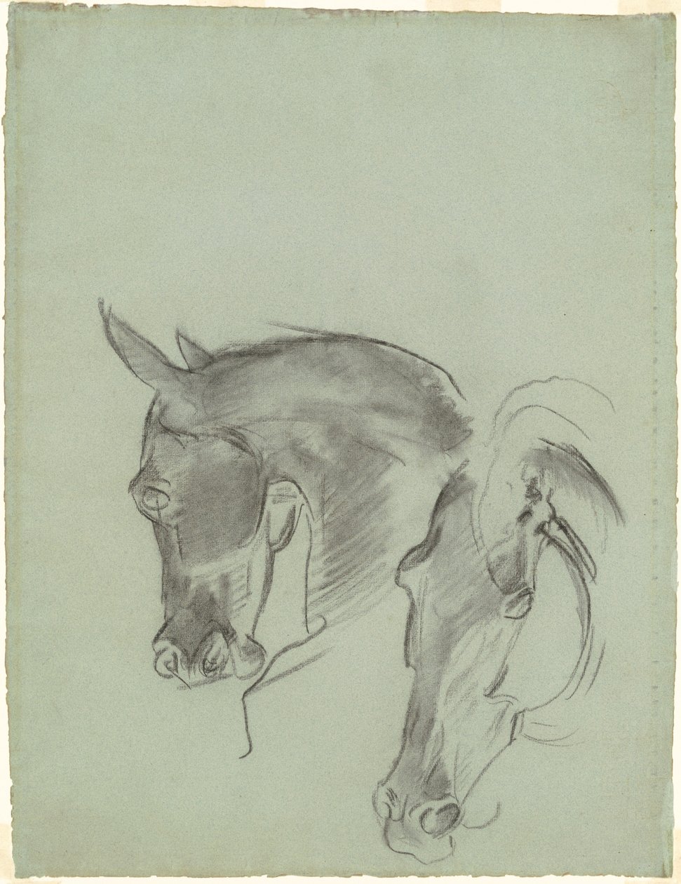 Studies voor "De val van Gog en Magog" door John Singer Sargent