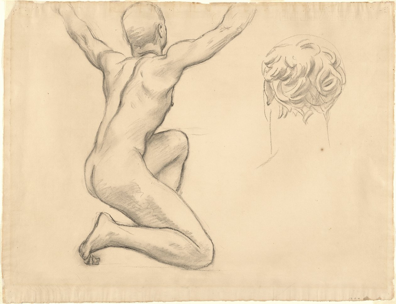 Studies voor "De Onthulling van de Waarheid" door John Singer Sargent