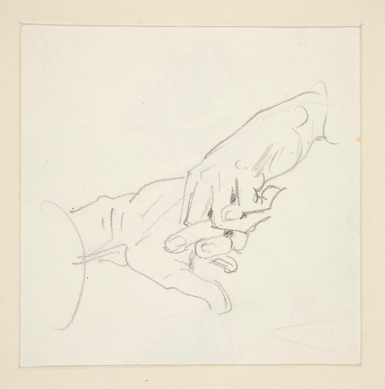 Studie van handen door John Singer Sargent