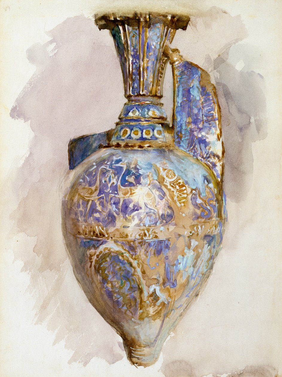 De Alhambra-vaas door John Singer Sargent
