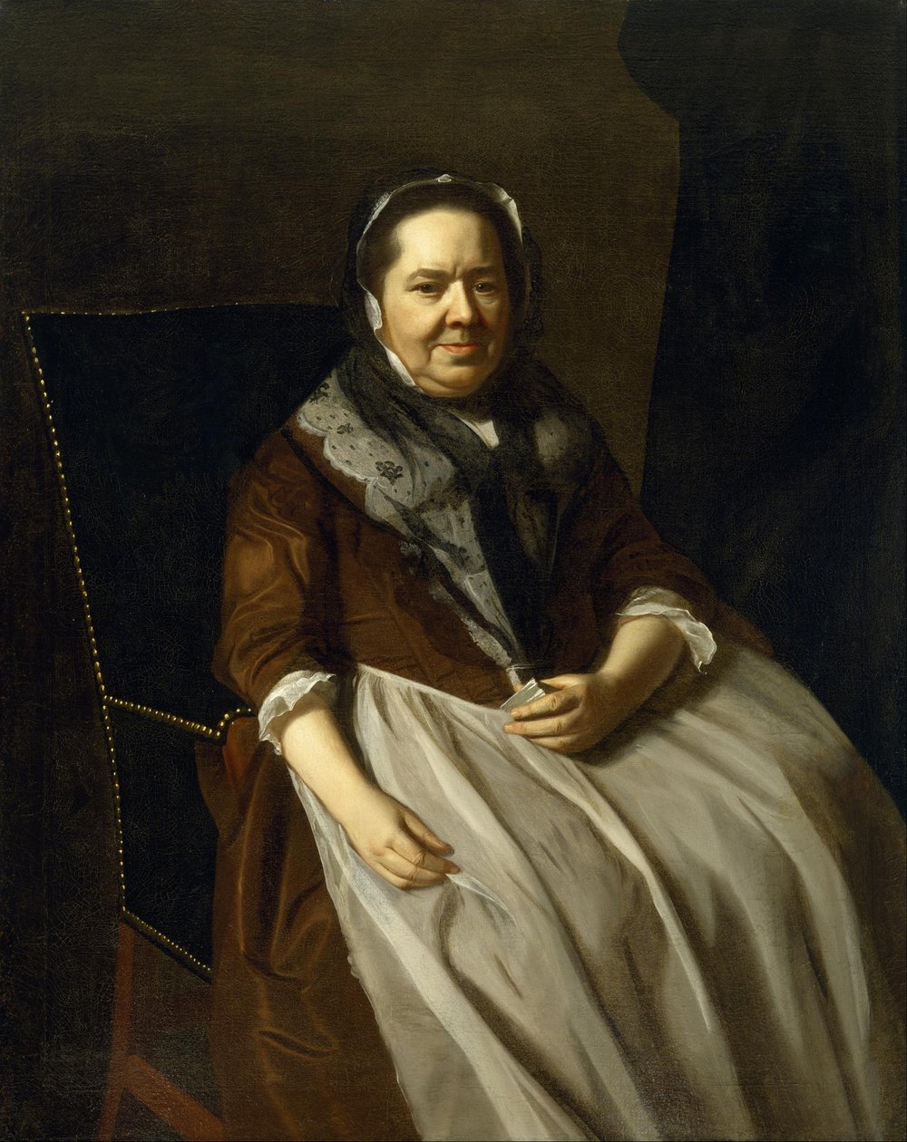 Portret van mevrouw Paul Richard door John Singleton Copley