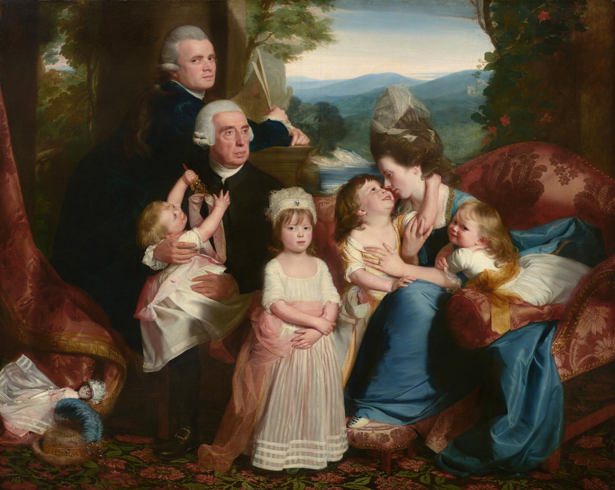 De familie Copley door John Singleton Copley