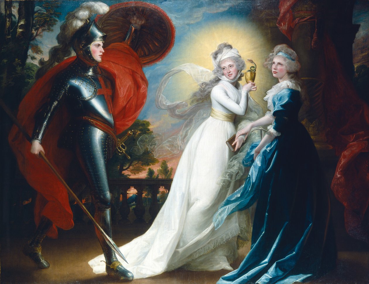 De ridder van het Rode Kruis door John Singleton Copley