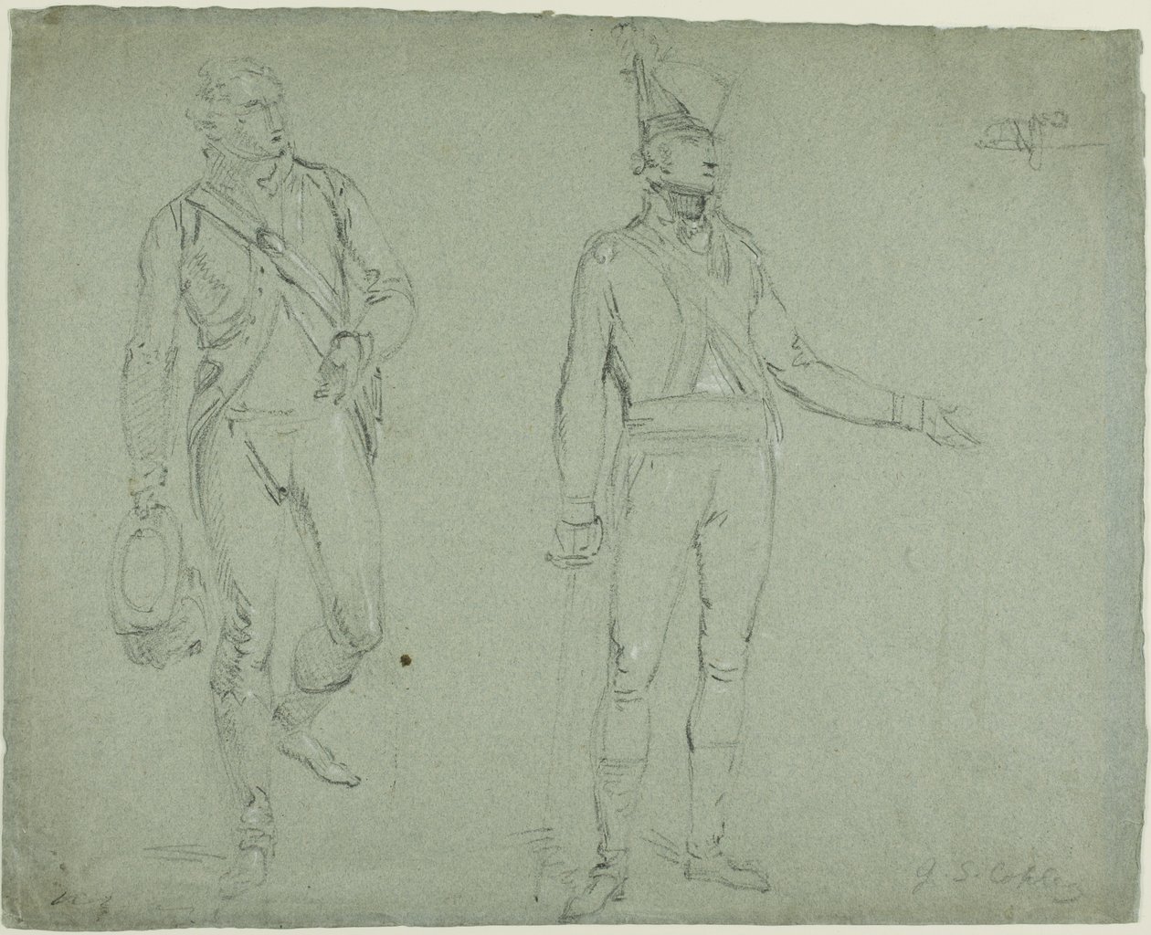 Twee Amerikaanse officieren door John Singleton Copley