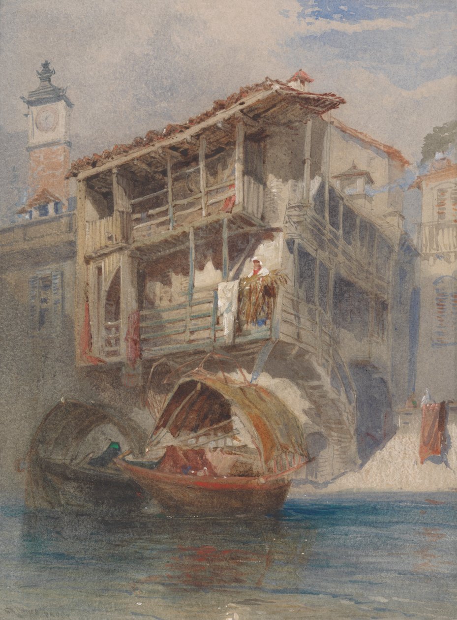 Isola Bella, Lago Maggiore door John Skinner Prout