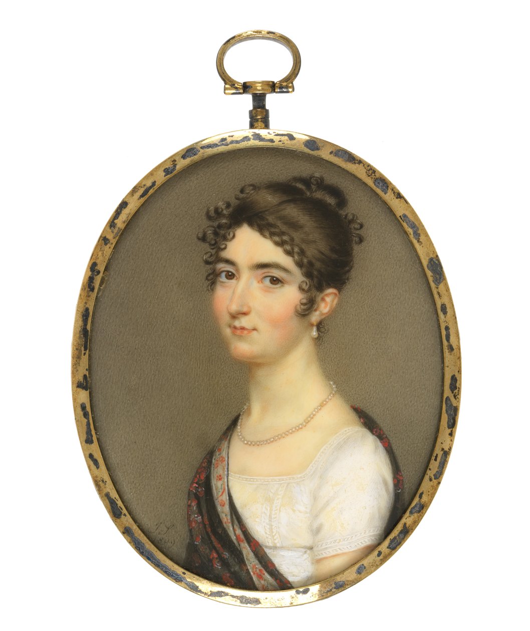 Miss Mary Tadman door John Smart