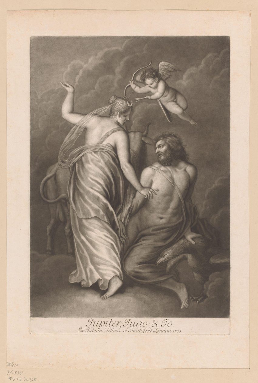 Jupiter, Juno en Io Liefdesaffaires van de goden door John Smith