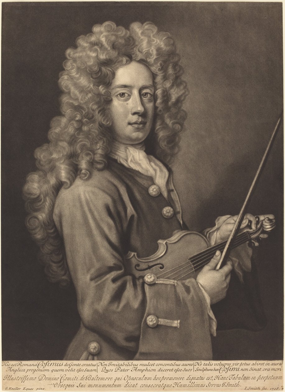 Nicola Cosimo door John Smith after Sir Godfrey Kneller
