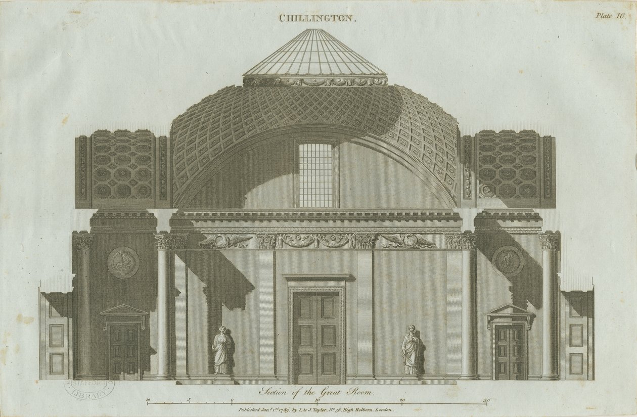 Chillington Hall door John Soane