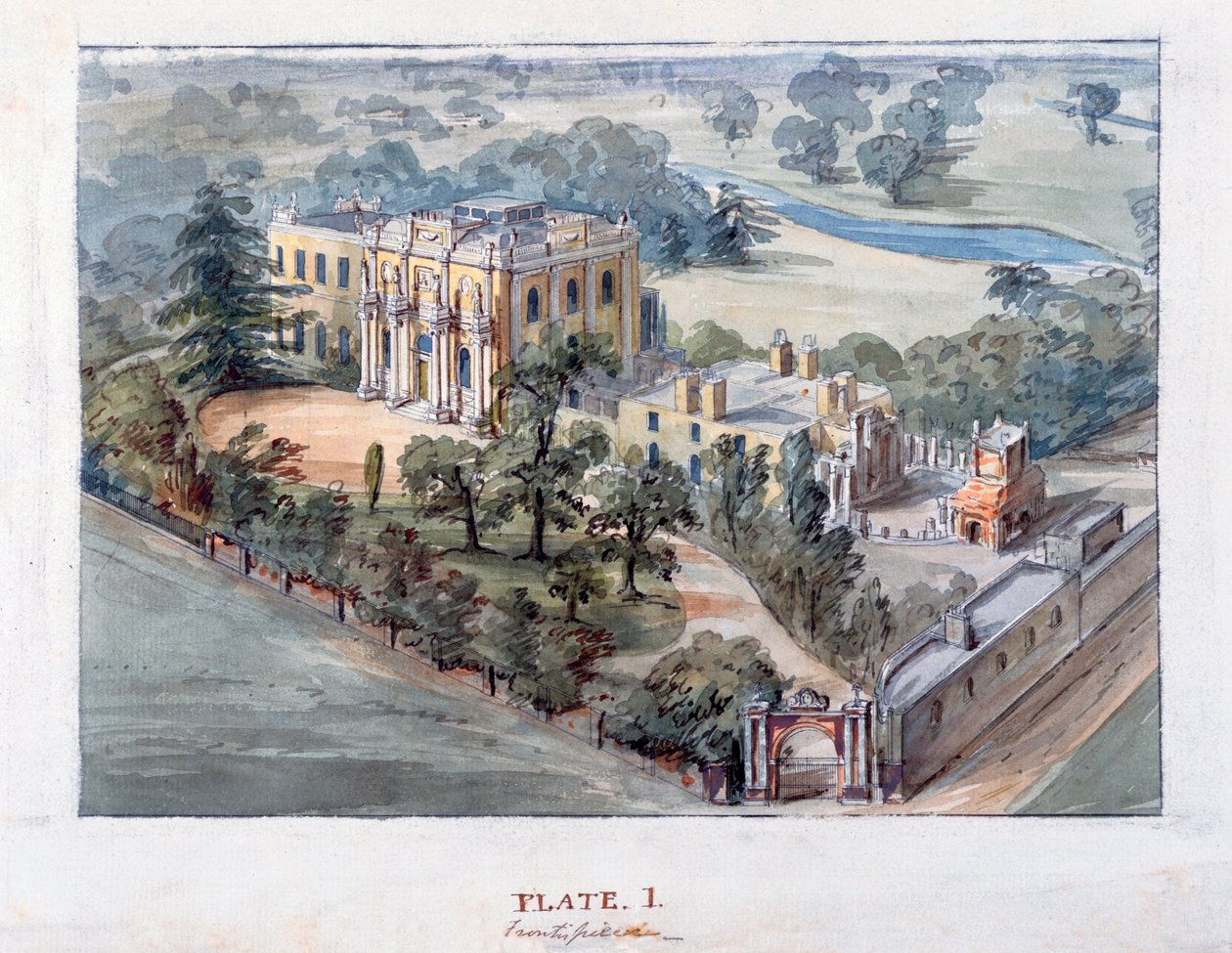 Pitzhanger Manor, Ealing door John Soane