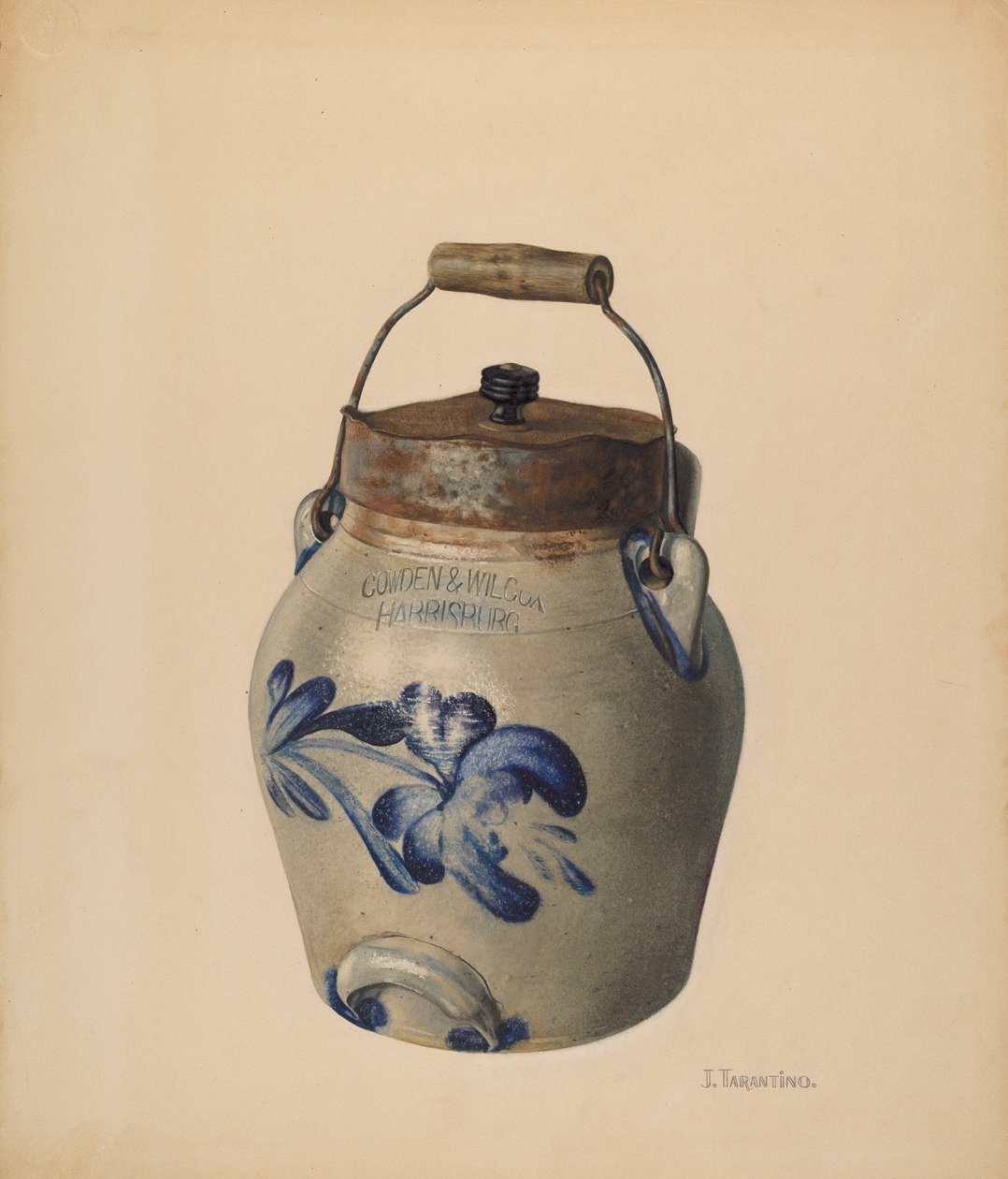 Batter Jug door John Tarantino