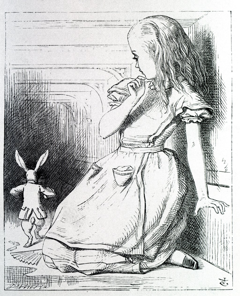 Alice en het konijn - in ""Alice