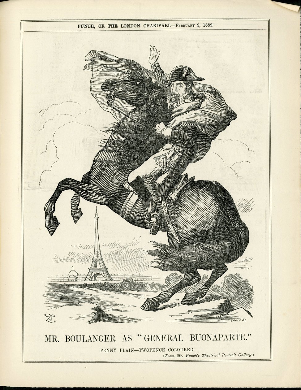 Illustratie van John Tenniel (1820-1914) in Punch door John Tenniel
