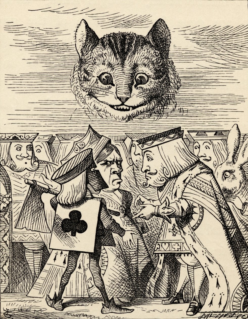 De Hartenkoning die ruzie maakt met de Beul, uit 