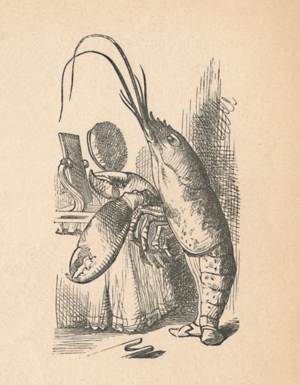 De kreeft, 1889 door John Tenniel