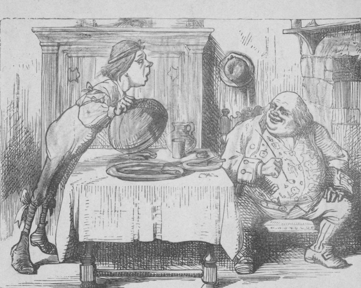 Derde van de Father William-serie, 1889 door John Tenniel