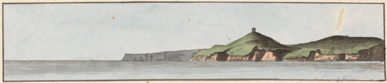 De Ramshoofd (een van vijf tekeningen op één montage) door John Thomas Serres