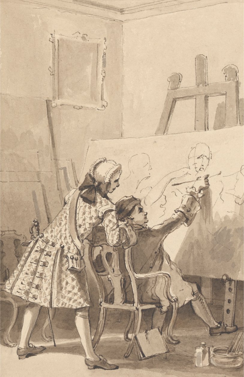 Hogarth schildert 