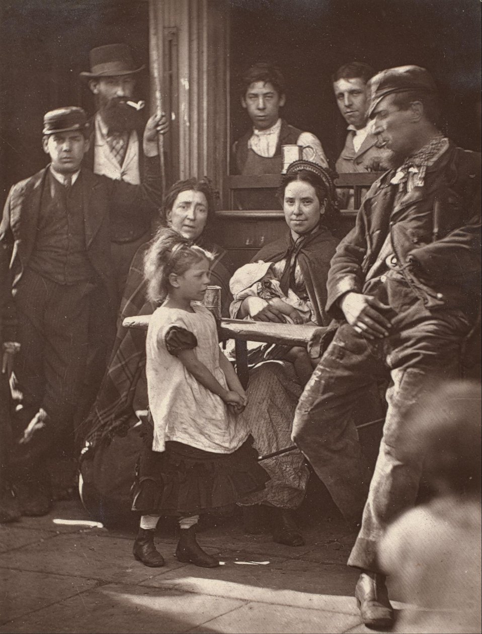 Hooky Alf uit Whitechapel door John Thomson