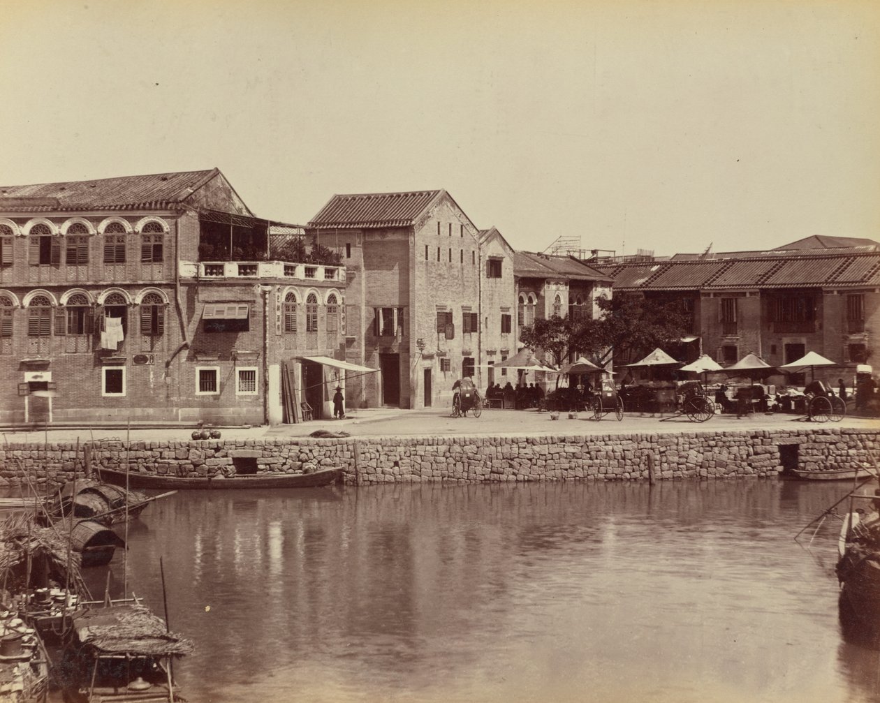 De Bund, Macao door John Thomson