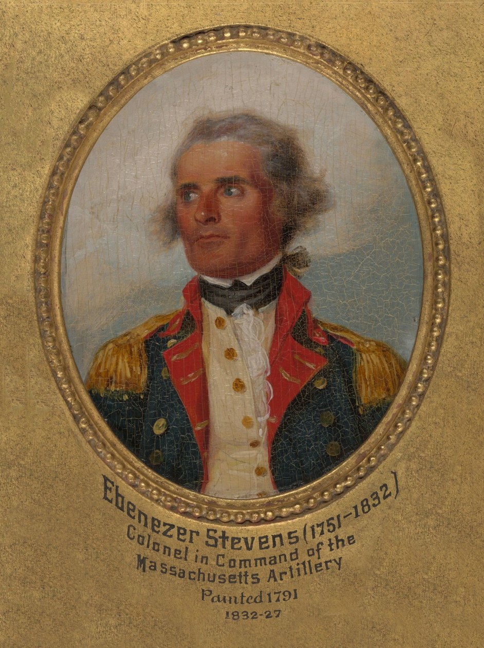 Ebenezer Stevens (1751-1823) door John Trumbull