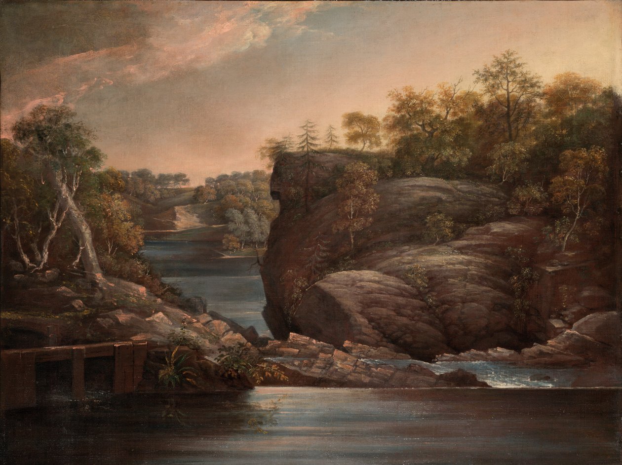 Norwich Falls door John Trumbull