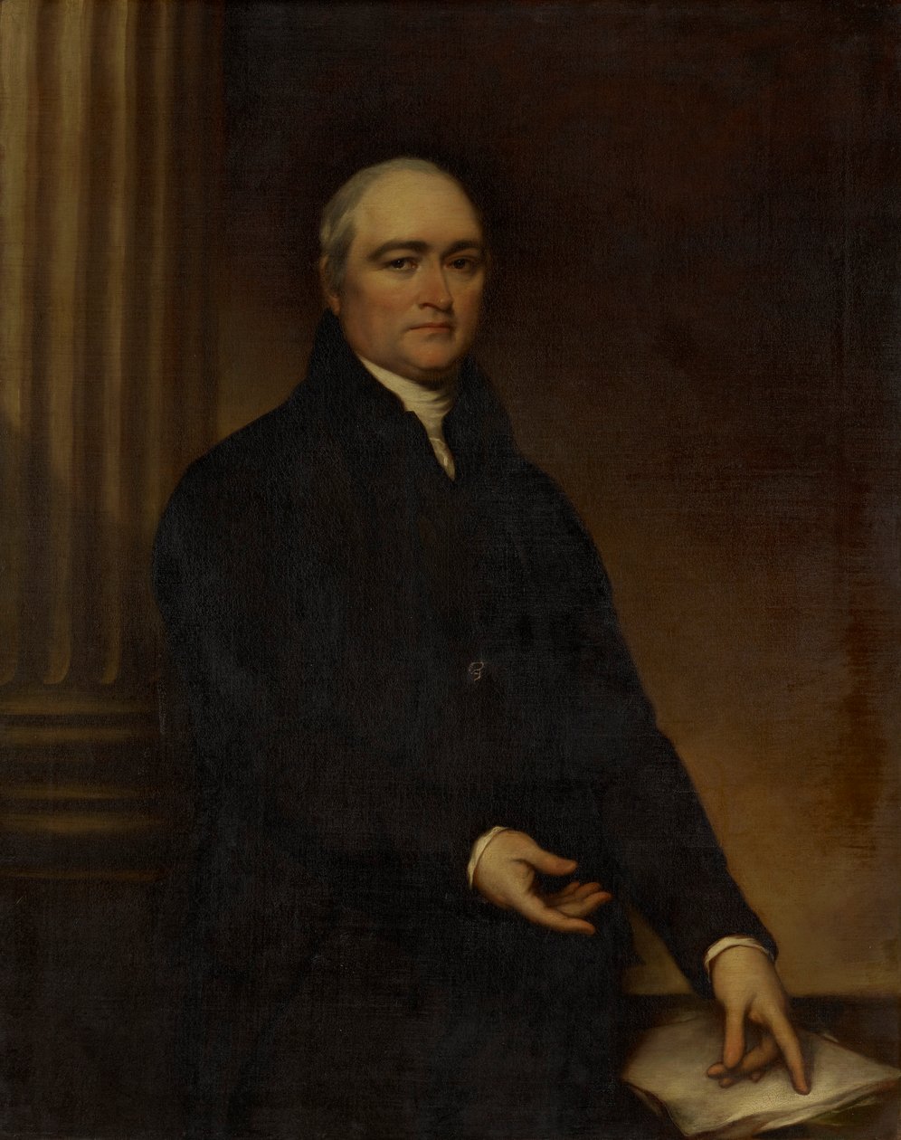 Timothy Dwight (1752-1817), B.A. 1769, M.A. 1772 door John Trumbull