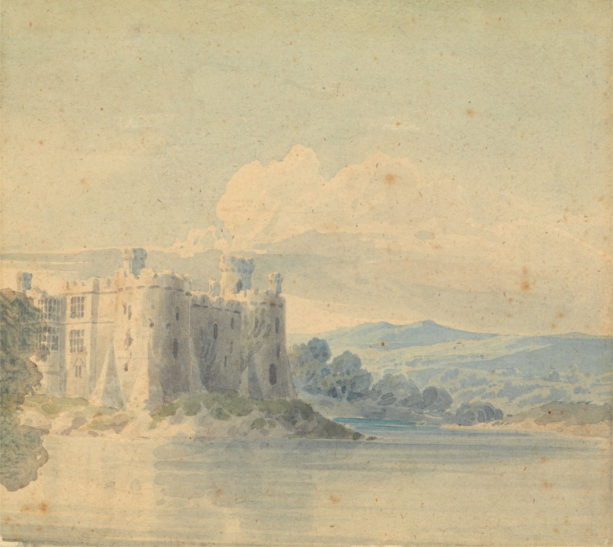 Kasteel door John Varley