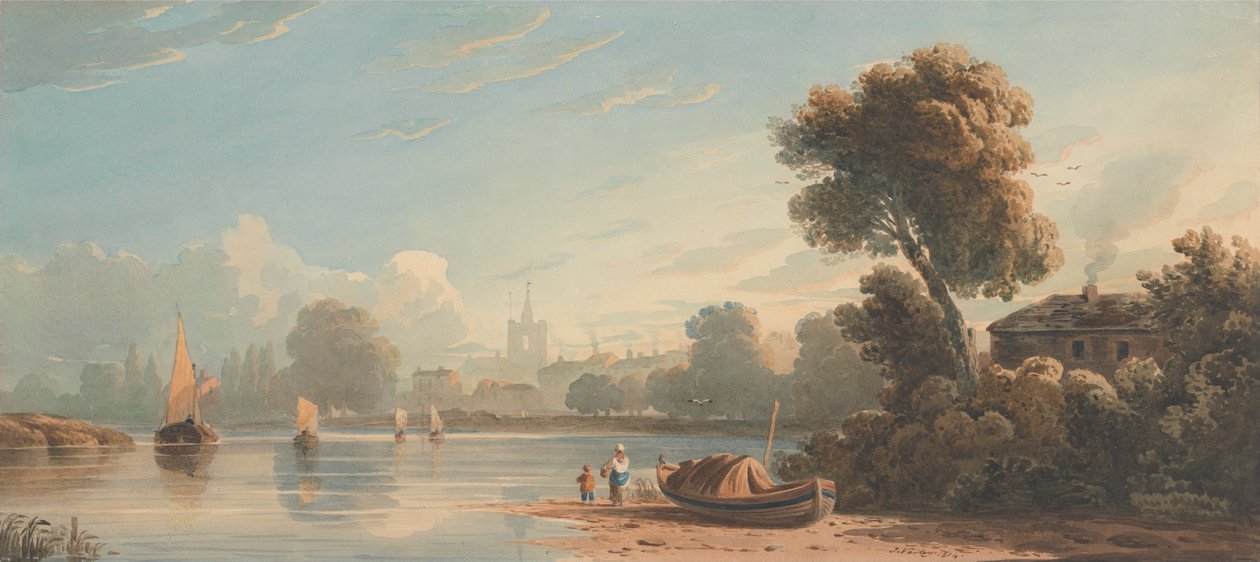 Chiswick door John Varley