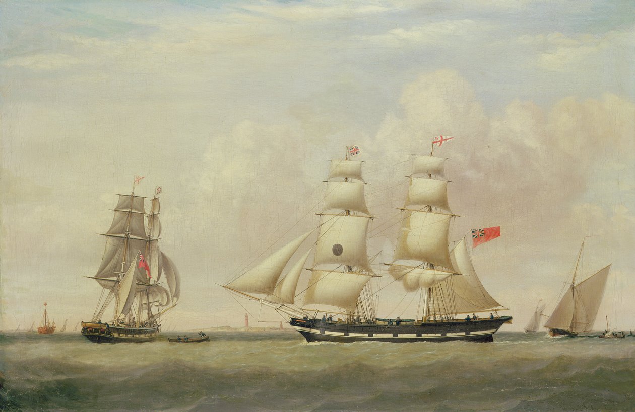De Black Ball Line Brig, 