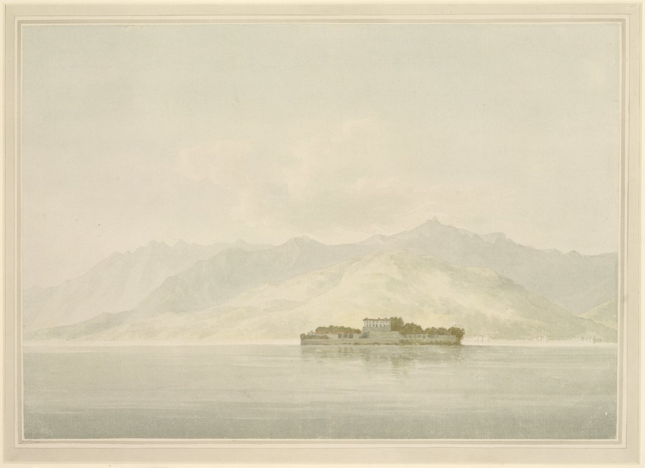 Isola Madre, Lago Maggiore, ca. 1781 door John Warwick Smith