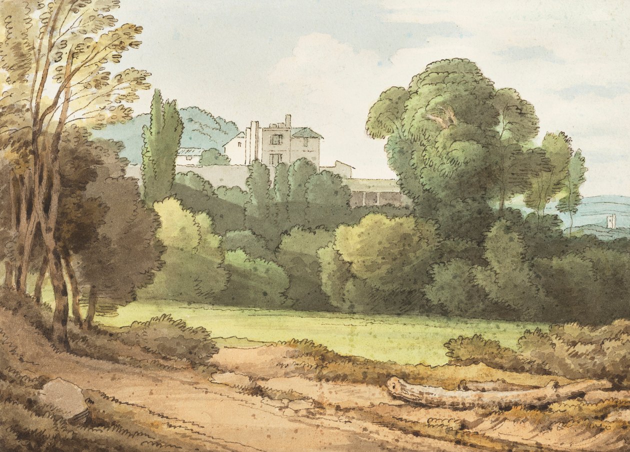 De wieg, Alphington, Devon door John White Abbott