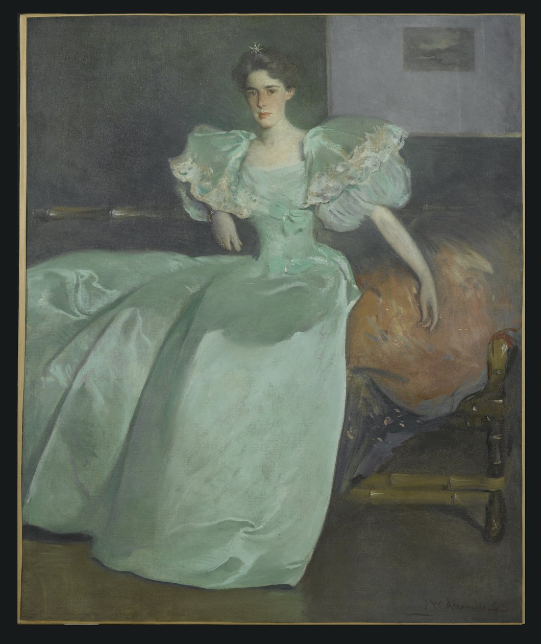 Miss Helen Manice (later Mrs Henry M. Alexander) door John White Alexander