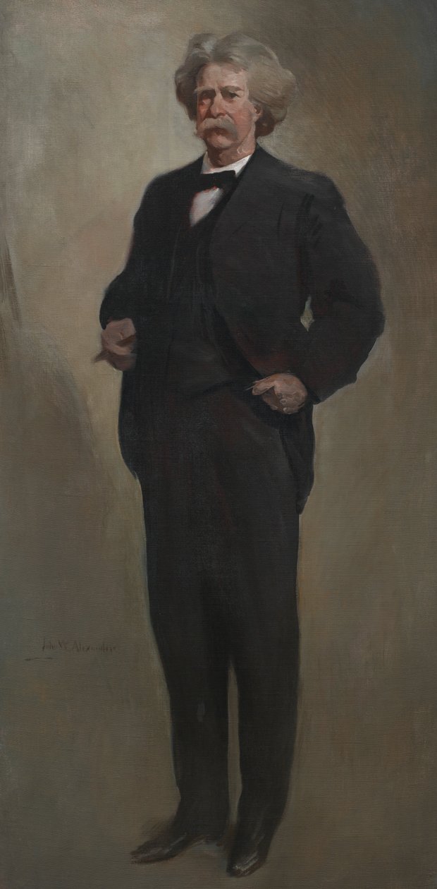 Samuel L. Clemens Mark Twain door John White Alexander