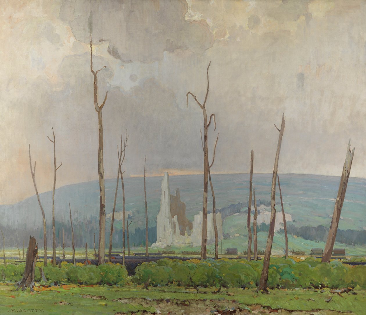Ablain St-Nazaire, 1914-19 door John William Beatty