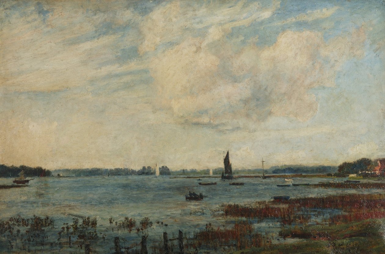 Getijdenbries, Gosport, Hampshire door John William Buxton Knight