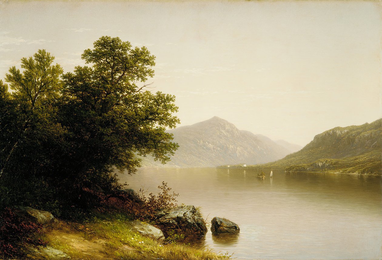 Lake George, 1857 door John William Casilear
