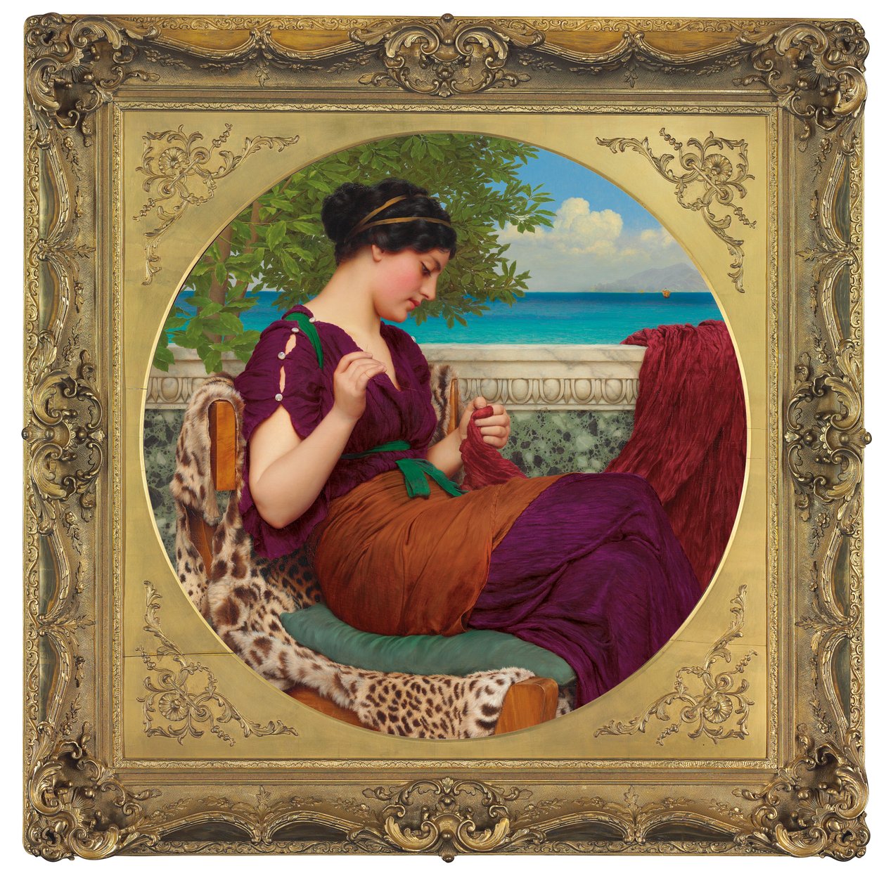 Verre gedachten, 1911 door John William Godward