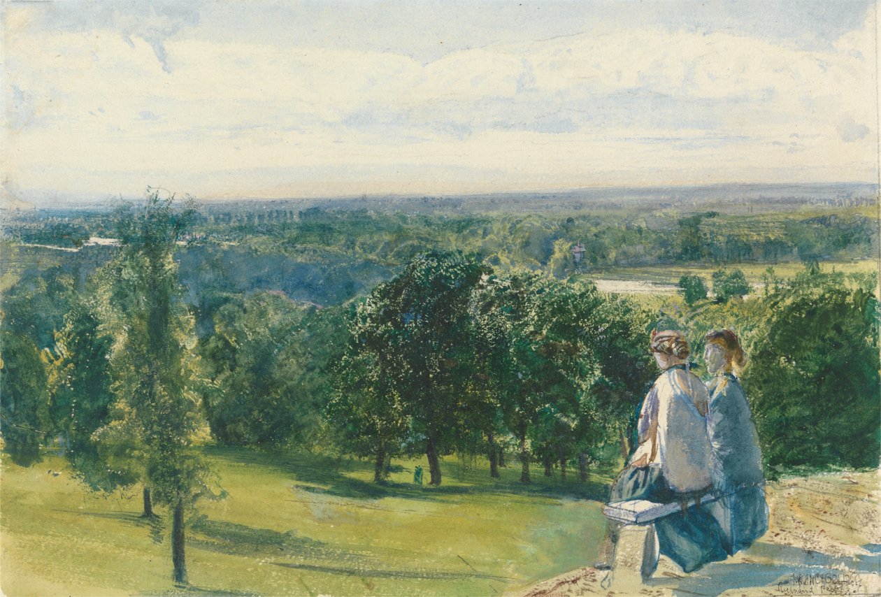 In Richmond Park door John William Inchbold