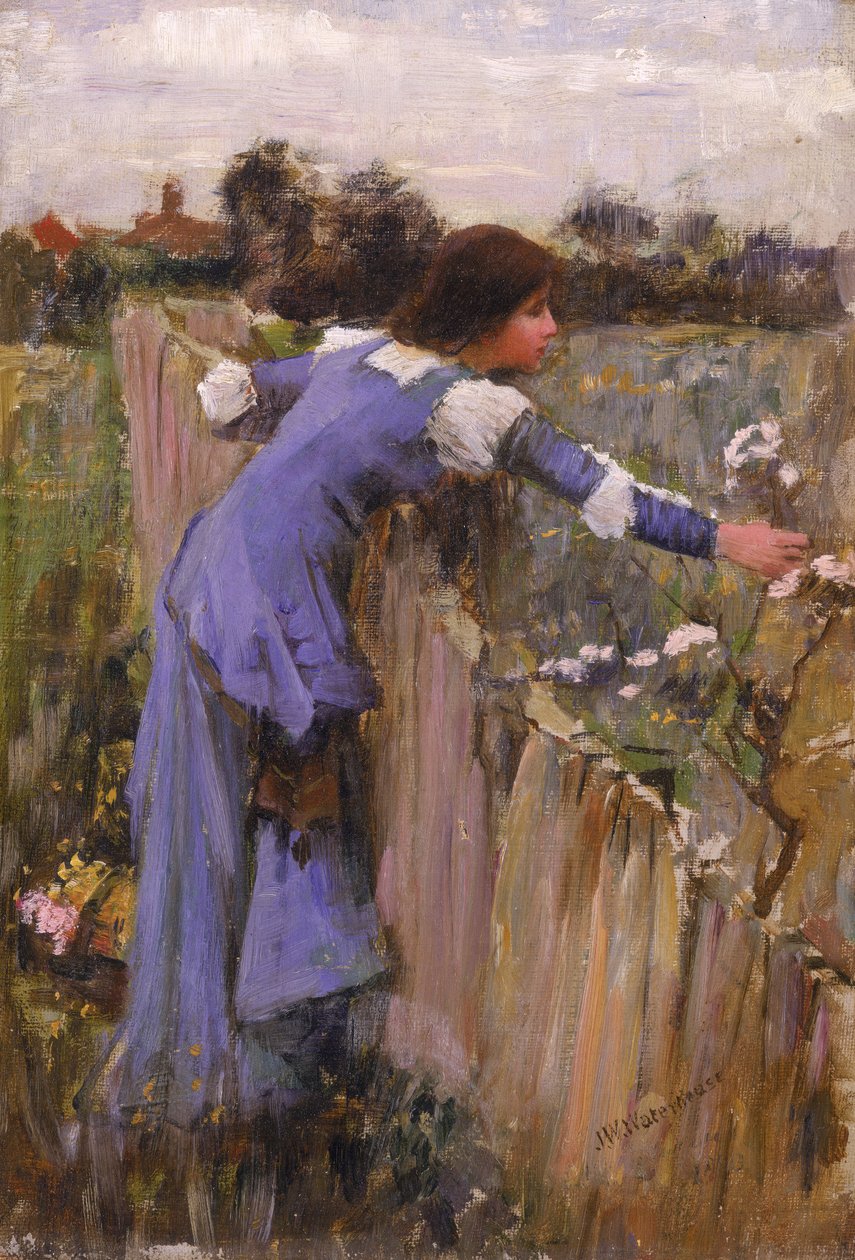 De Bloemenplukker door John William Waterhouse