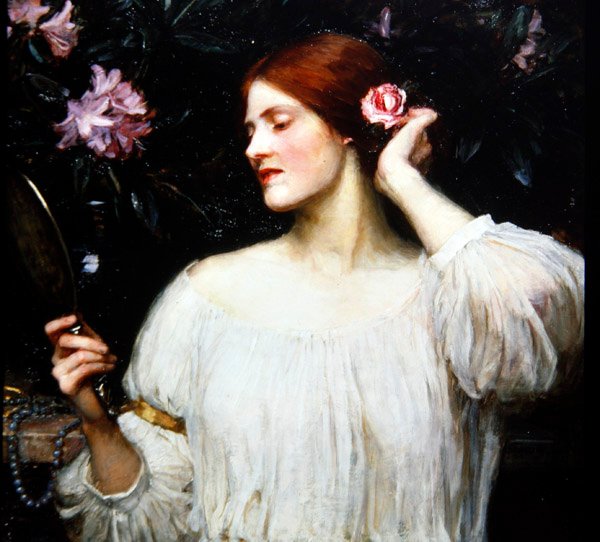 IJdelheid, ca. 1910 door John William Waterhouse
