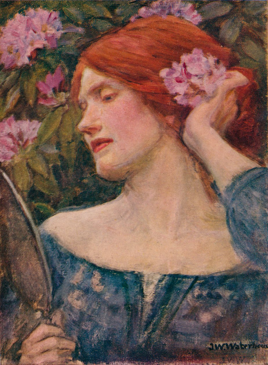 IJdelheid, ca. 1910 door John William Waterhouse