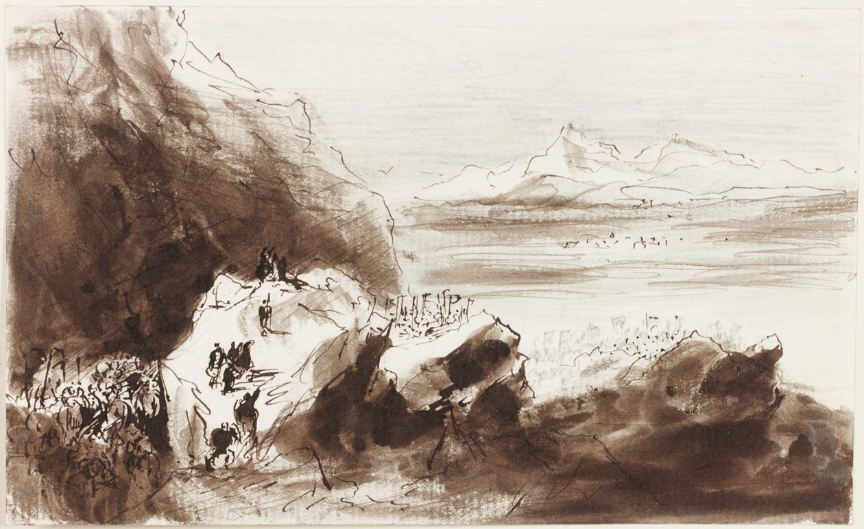 Hannibal Ziet Italië voor het Eerst door John Wilson Carmichael