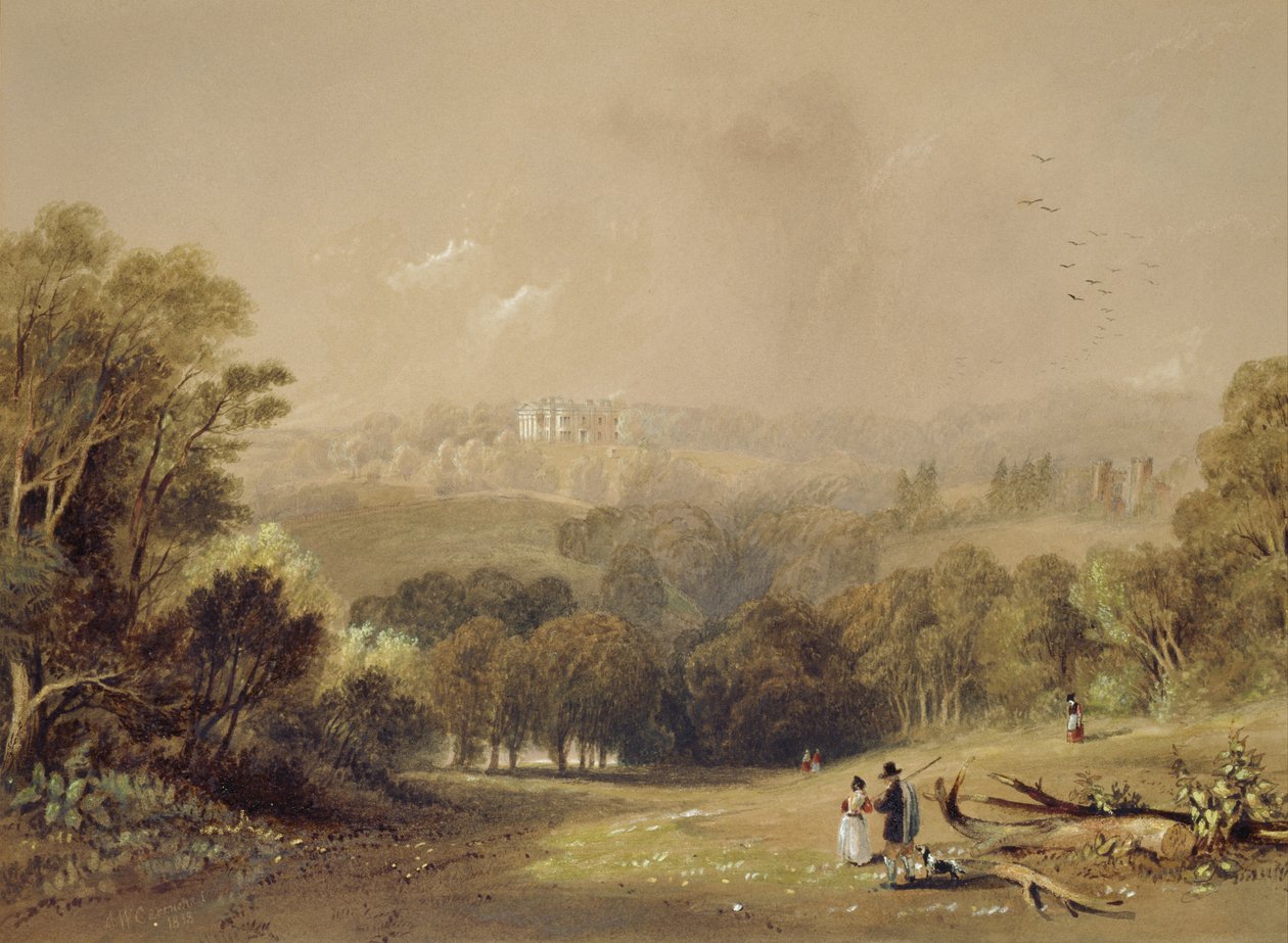 Roundhay Park, Leeds door John Wilson Carmichael
