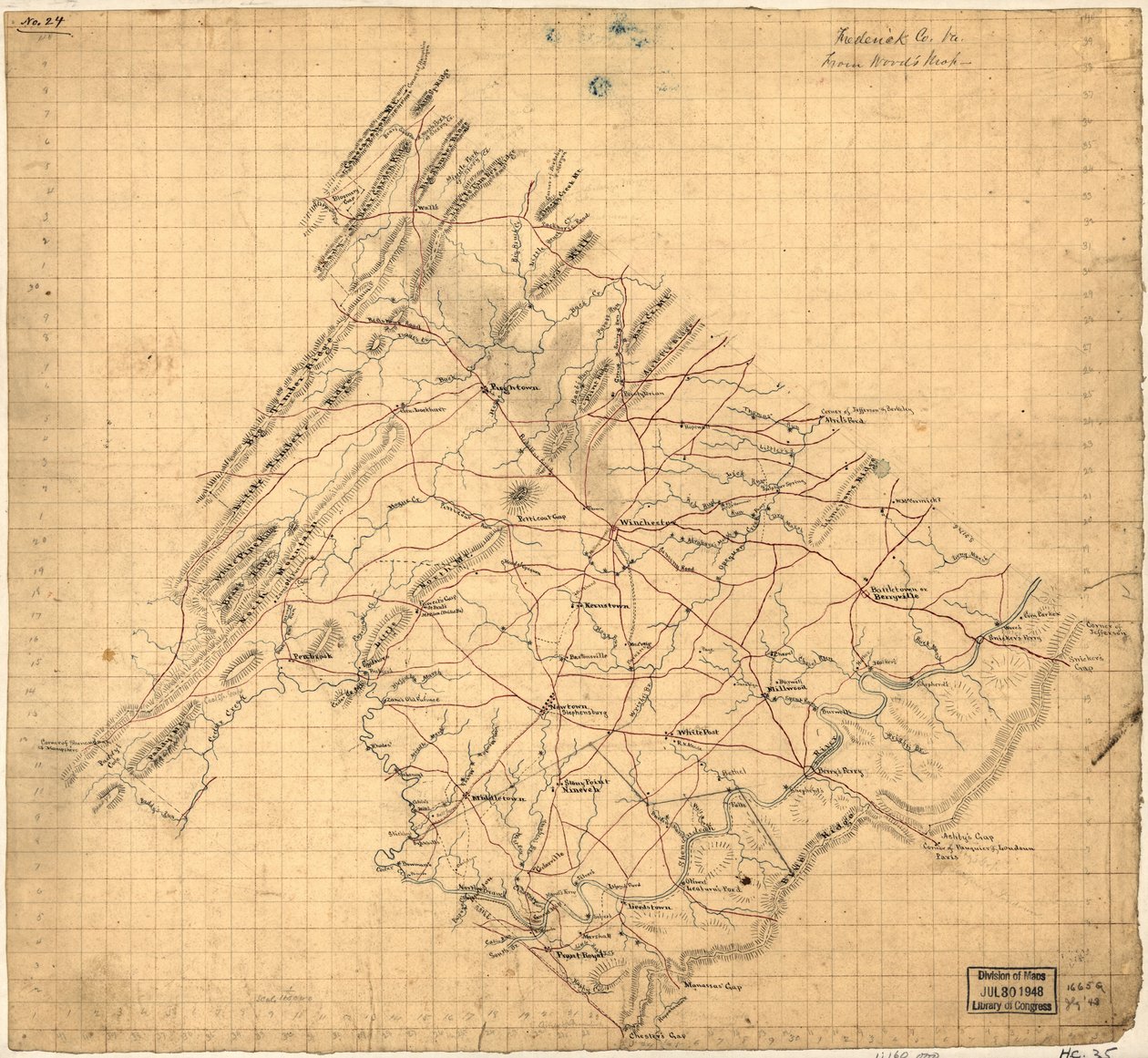 Frederick Co. Va., van Wood