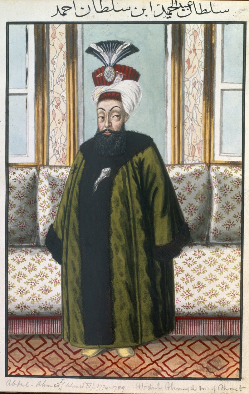 Abdul Hamid I (1725-89) Sultan 1774-89, uit 