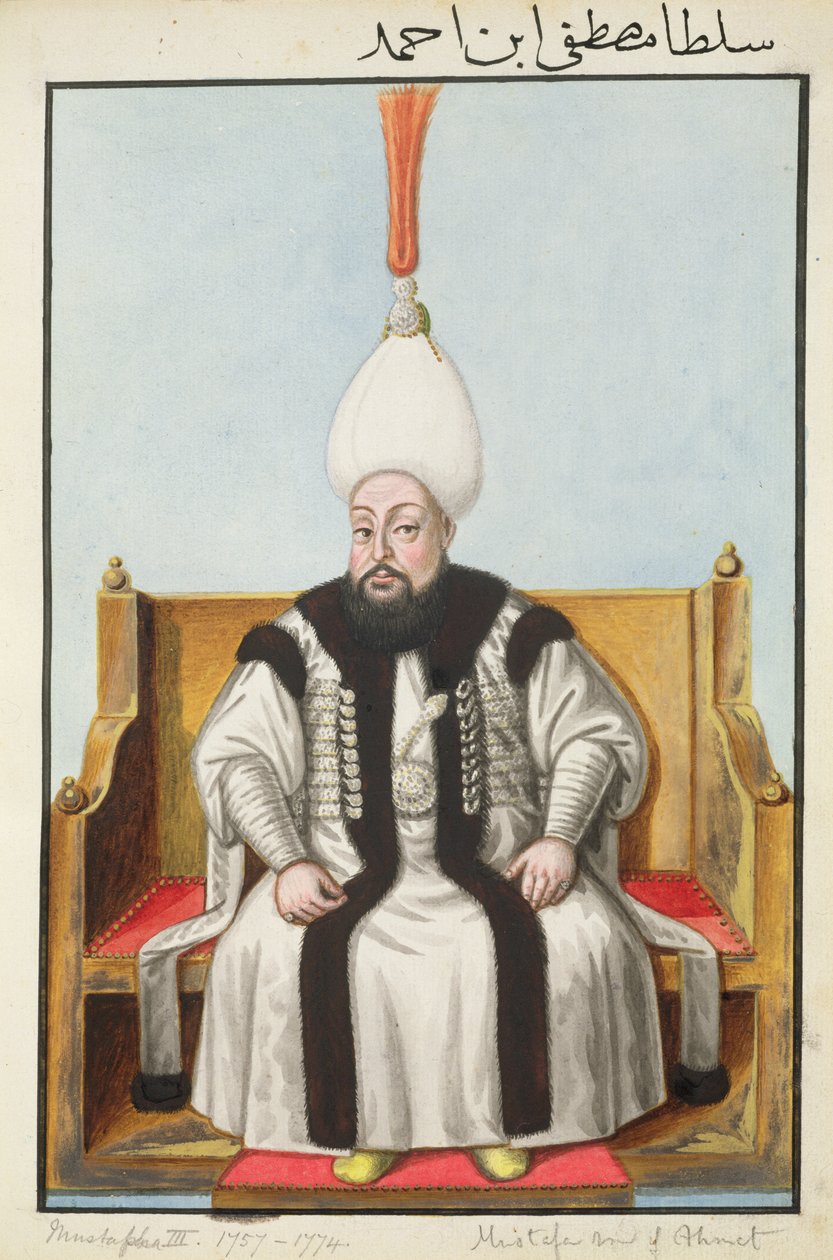 Mustapha III (1717-74) Sultan 1757-74, uit 