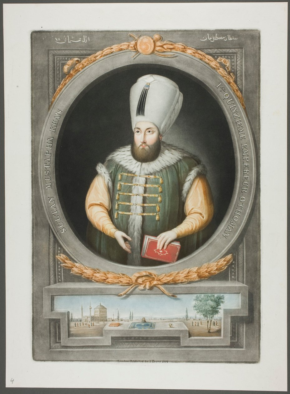 Mustapha Kahn, uit Portretten van de keizers van Turkije door John Young
