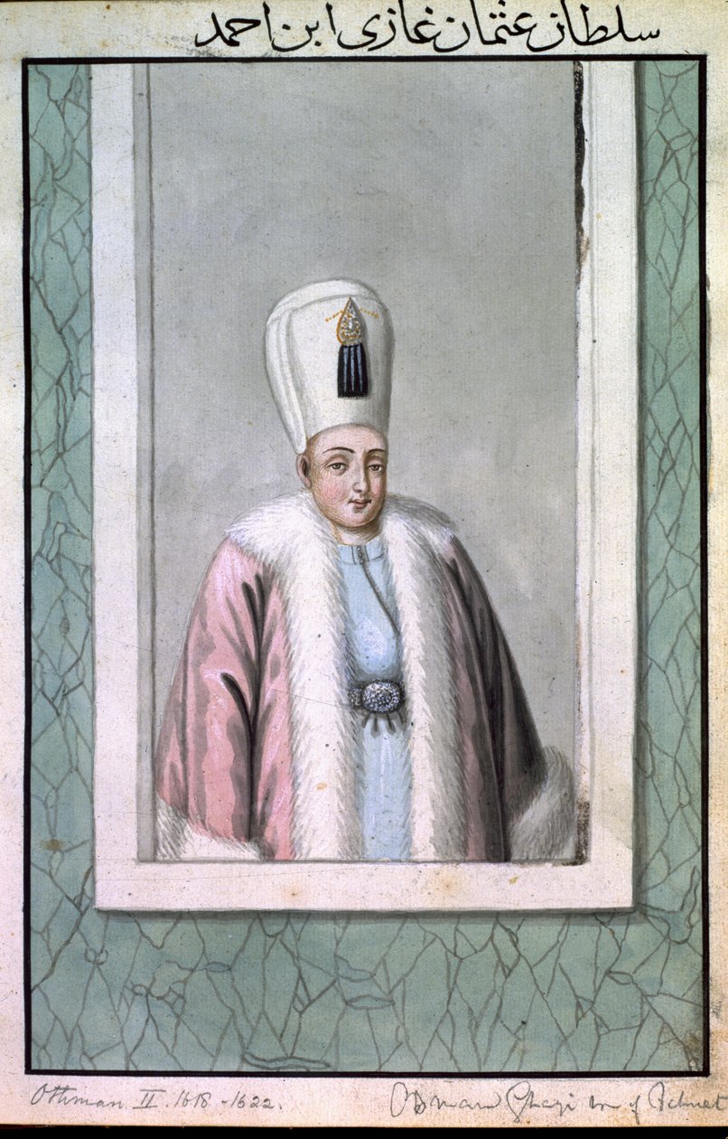 Othman (Osman) II (1603-22) Sultan 1618-22, uit 