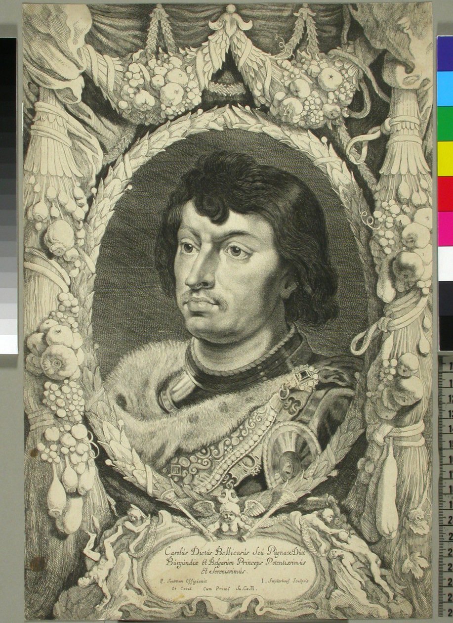 Karel de Stoute, hertog van Bourgondië door Jonas Suyderhoef